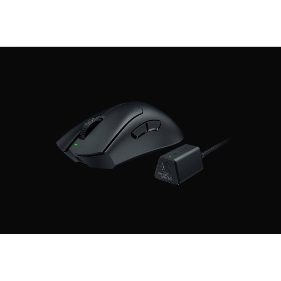 Razer deathadder v3 pro mouse mano destra rf wireless + usb type-c ottico 30000 dpi