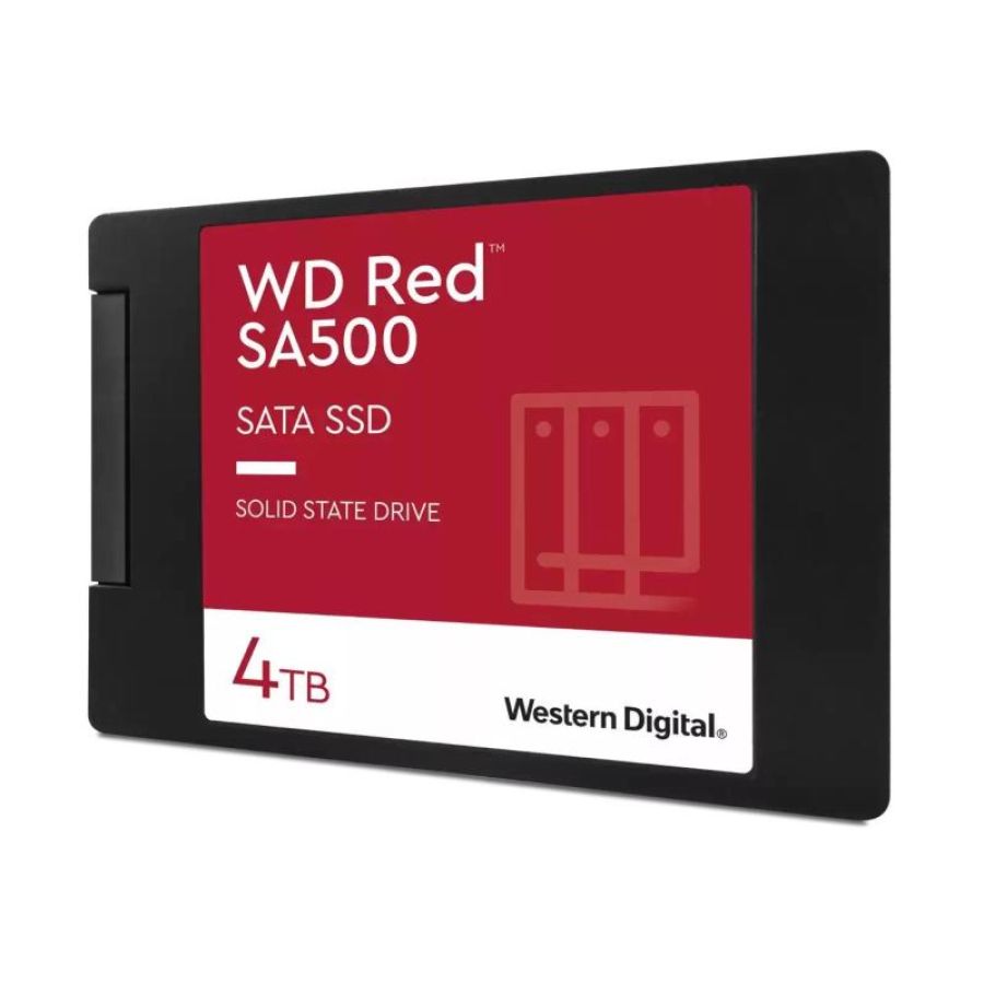Western digital red wds400t2r0a drives allo stato solido 2.5\ 4 tb serial ata iii 3d nand