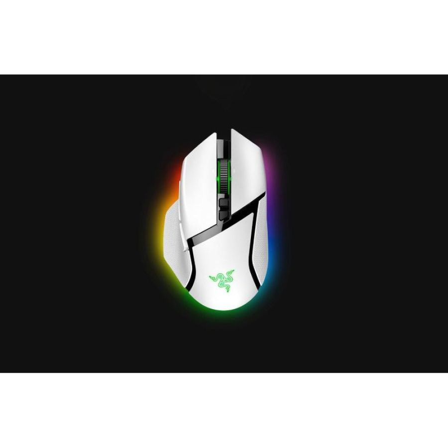 Razer basilisk v3 pro mouse mano destra rf wireless + bluetooth + usb type-c ottico 30000 dpi