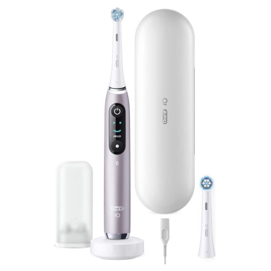 Oral-b io series 9n adulto spazzolino rotante-oscillante rosa