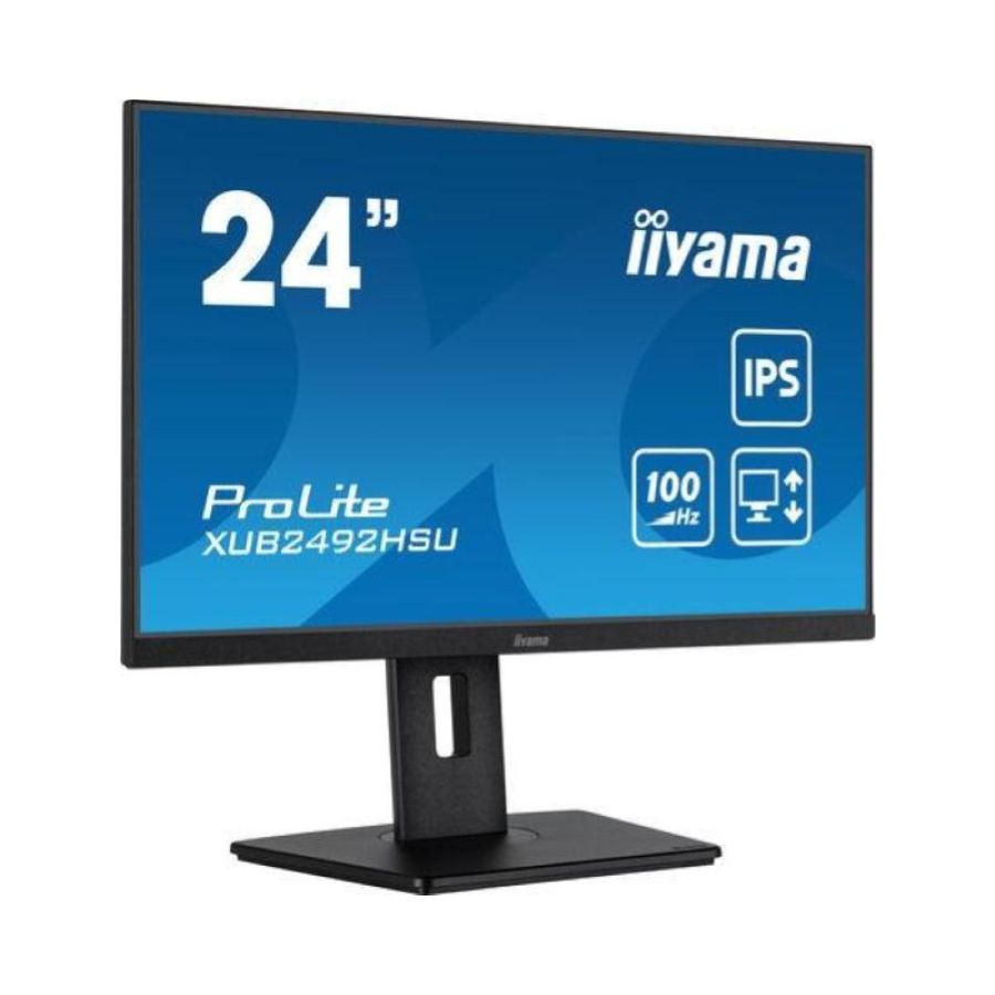 Iiyama xub2492hsu-b6 monitor pc 60,5 cm (23.8\) 1920 x 1080 pixel full hd led nero