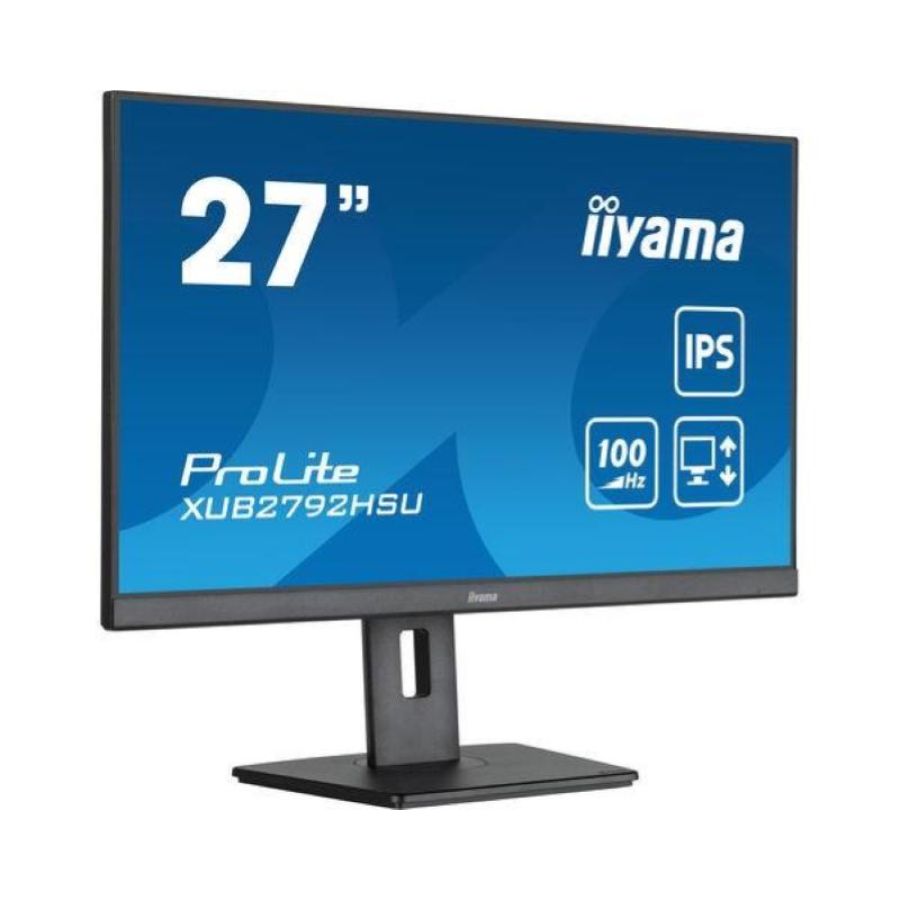Iiyama xub2792hsu-b6 monitor pc 68,6 cm (27\) 1920 x 1080 pixel full hd led nero