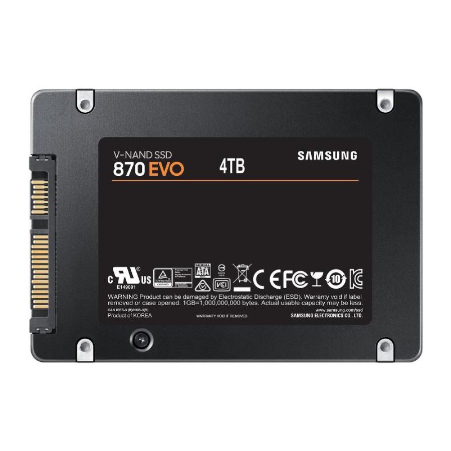 Samsung 870 evo 2.5\ 4 tb serial ata iii v-nand