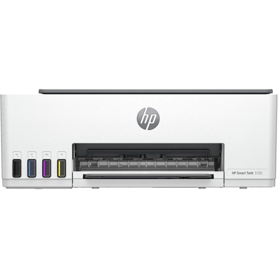 Hp smart tank stampante multifunzione 5105, colore, stampante per abitazioni e piccoli uffici, stampa, copia, scansione,
