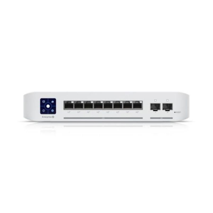 Ubiquiti unifi enterprise 8 poe gestito l3 2.5g ethernet (100/1000/2500) supporto power over ethernet (poe) acciaio inossidabile