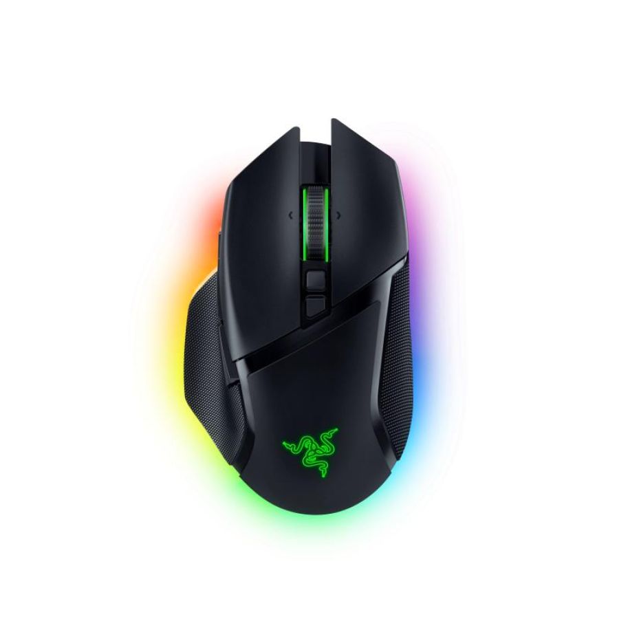 Razer basilisk v3 pro mouse mano destra rf wireless + bluetooth + usb type-c ottico 30000 dpi