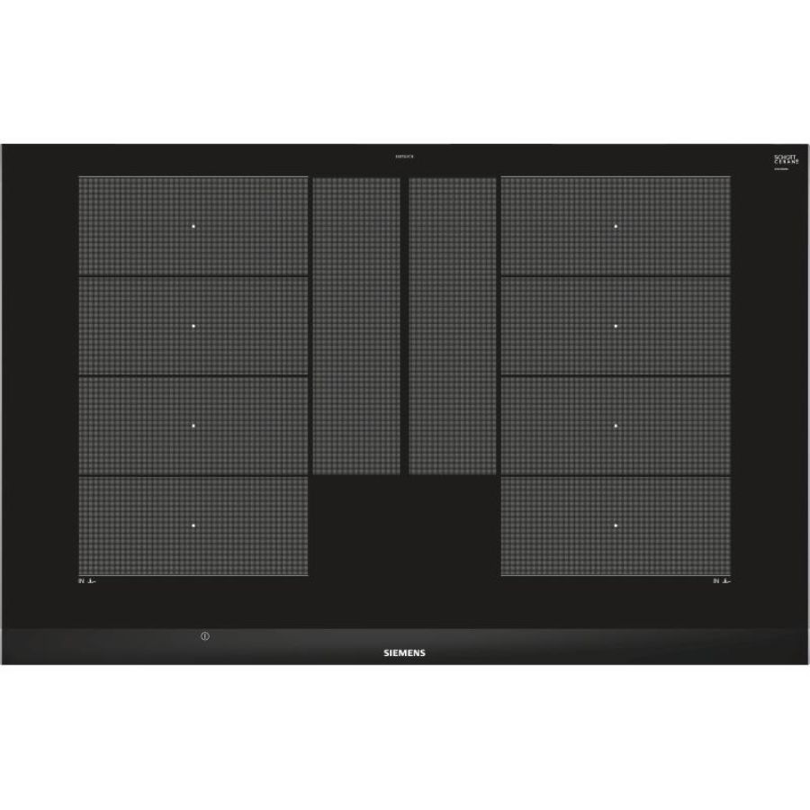Siemens ex875lyc1e piano cottura nero da incasso piano cottura a induzione 4 fornello(i)