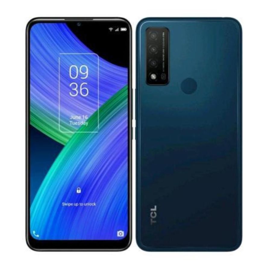 Tcl 20r 5g dual sim 6.52 octa core 64gb ram 4gb 5g tim blue
