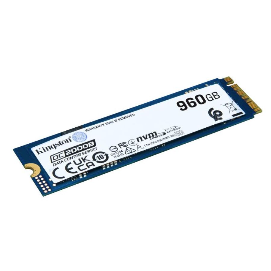 Kingston technology 960g dc2000b pcie 4.0 m.2 2280 enterprise ssd