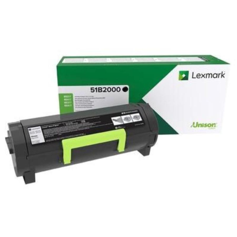 Lexmark 51b2000 cartuccia toner originale nero