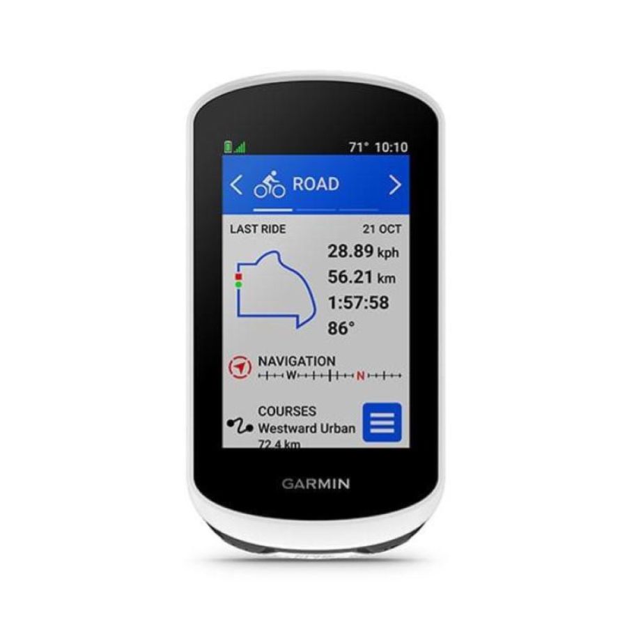Garmin edge explore 2 7,62 cm (3\) computer da bicicletta wireless nero, bianco