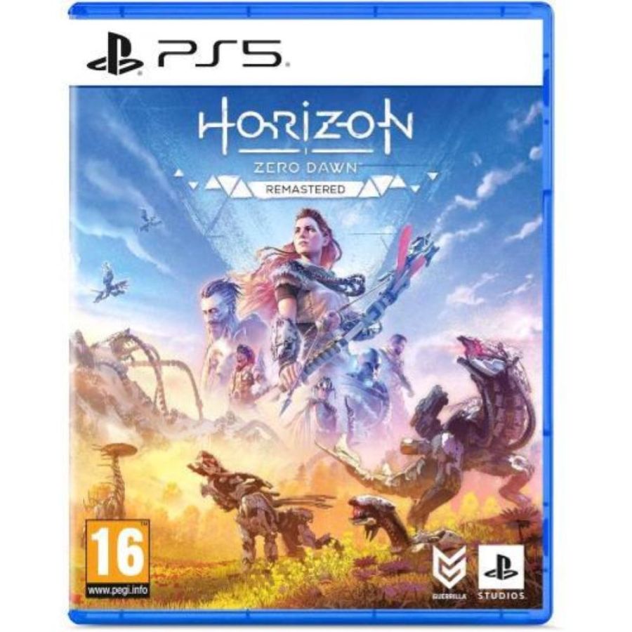 Sony ps5 horizon zero dawn remastered edition