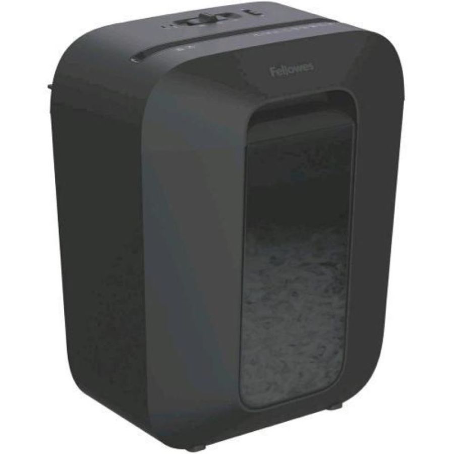 Fellowes lx45 distruggi documenti 17 lt frammenti 4x37mm interruttore di sicurezza black
