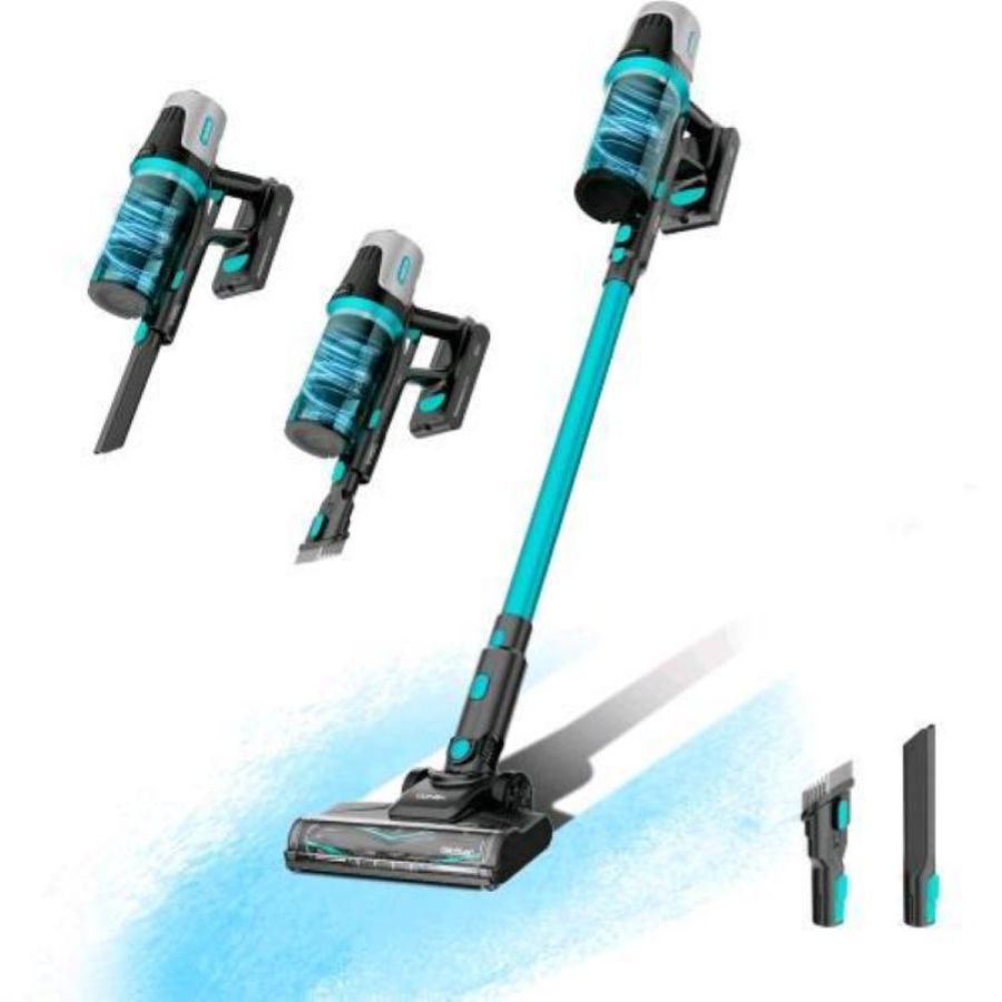 Cecotec conga rockstar 1500 horizon genesis xl scopa elettrica senza filo senza sacco spazzola mista 2 modalita` di aspirazione con accessori
