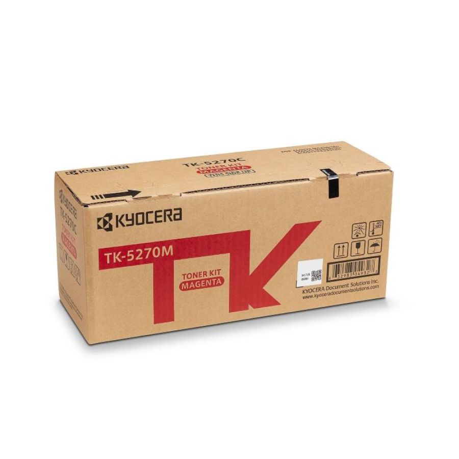Kyocera tk-5270m cartuccia toner 1 pz originale magenta