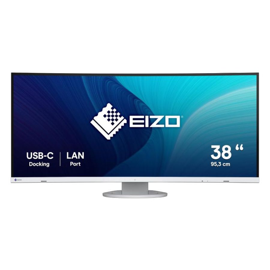 Eizo flexscan ev3895-wt led display 95,2 cm (37.5\) 3840 x 1600 pixel ultrawide quad hd+ bianco
