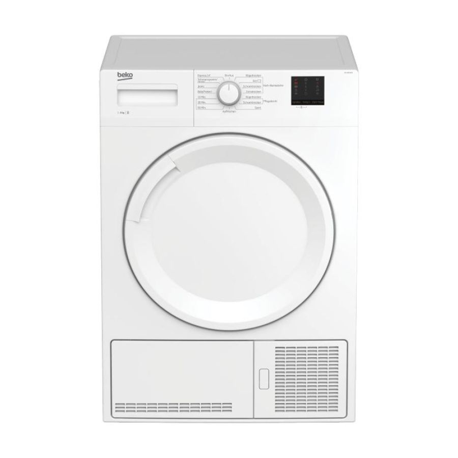 Beko dcu 8230 n asciugatrice libera installazione caricamento frontale 8 kg b bianco