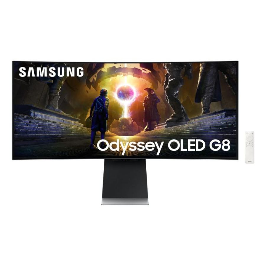 Samsung monitor gaming odyssey oled g8 da 34\ wqhd curvo