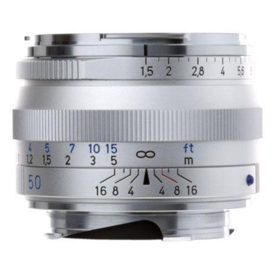 Carl zeiss c sonnar t* 1.5/50 zm slr argento