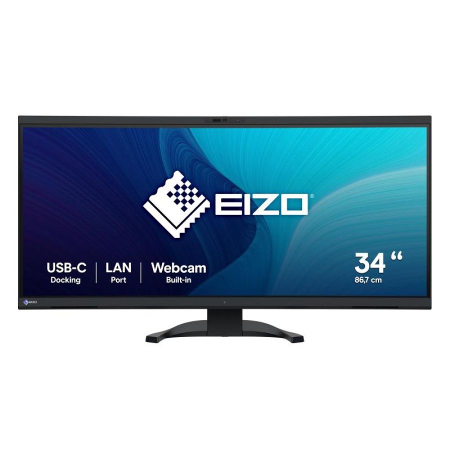 Eizo flexscan ev3450xc-bk led display 86,6 cm (34.1\) 3440 x 1440 pixel ultrawide quad hd nero