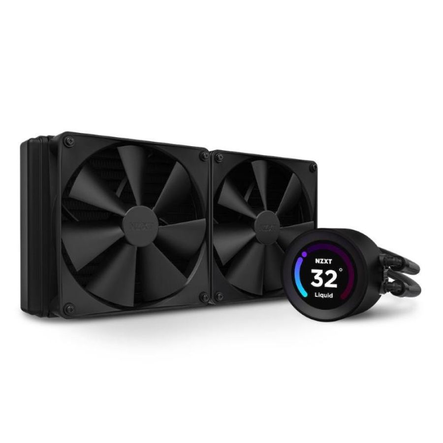 Nzxt kraken elite 280 processore raffreddatore di liquidi tutto in uno 14 cm nero