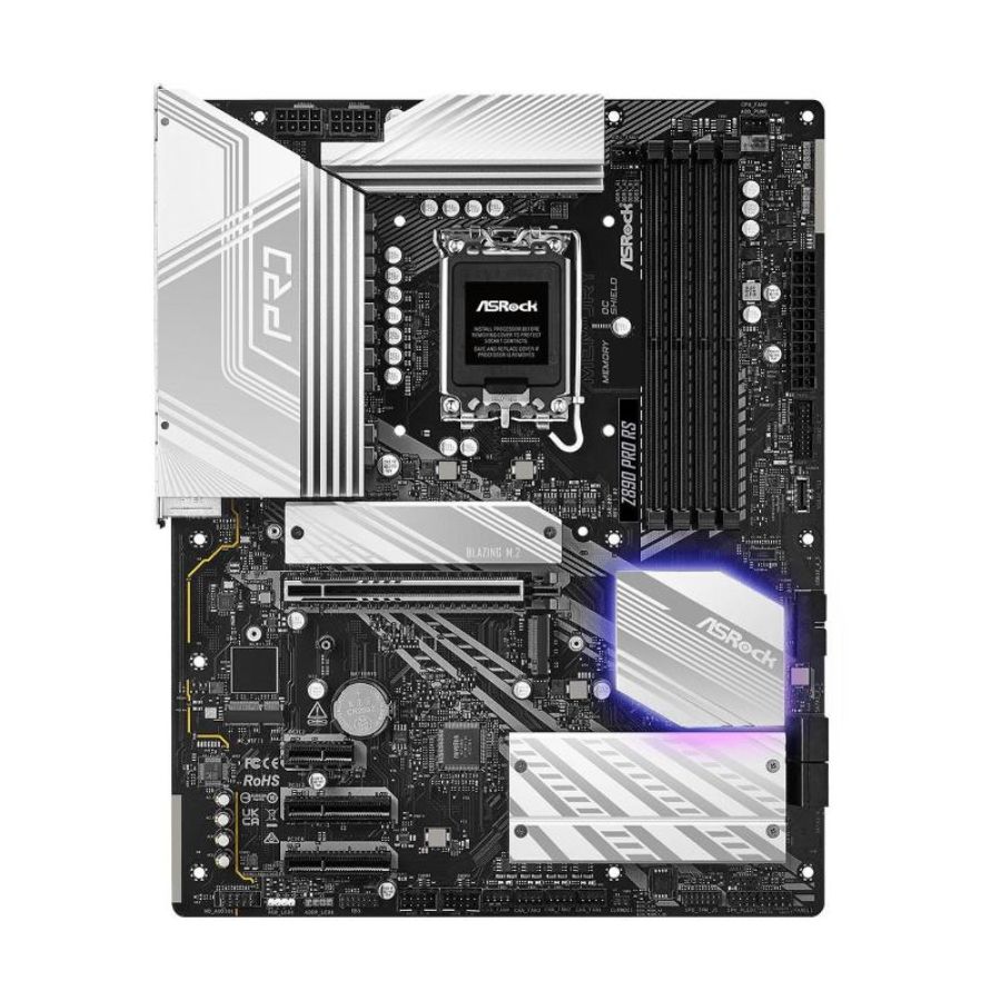 Asrock z890 pro rs intel z890 lga 1851 (socket v1) atx