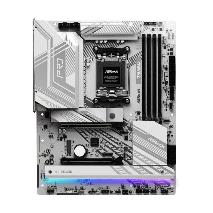 Asrock x870 pro rs amd x870 socket am5 atx