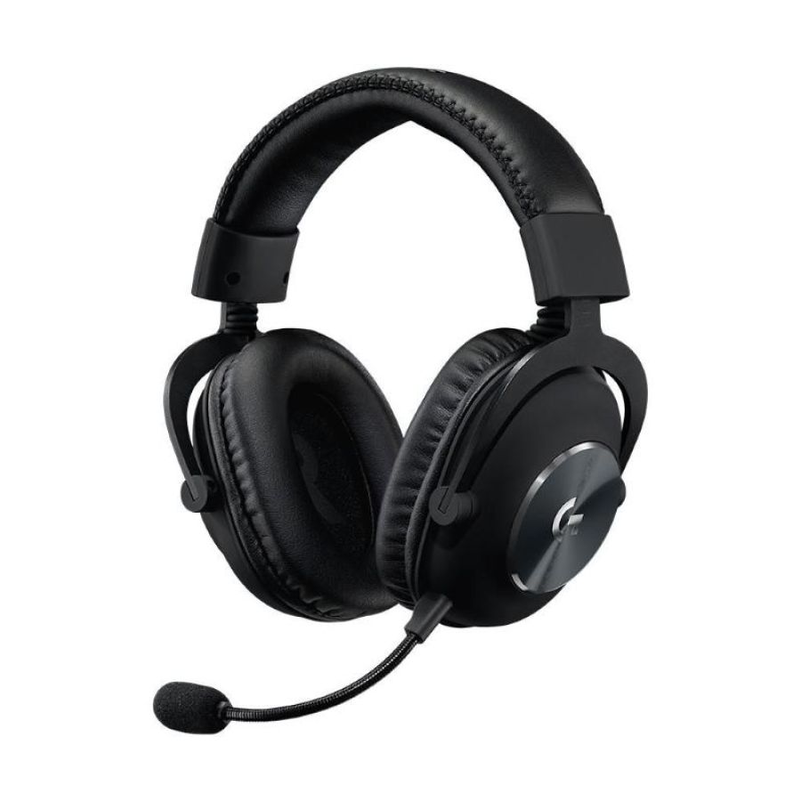 Logitech g pro x cuffia gaming cablata con microfono blue vo!ce, dts headphone:x 7.1 e driver pro-g da 50 mm, 7.1 surround