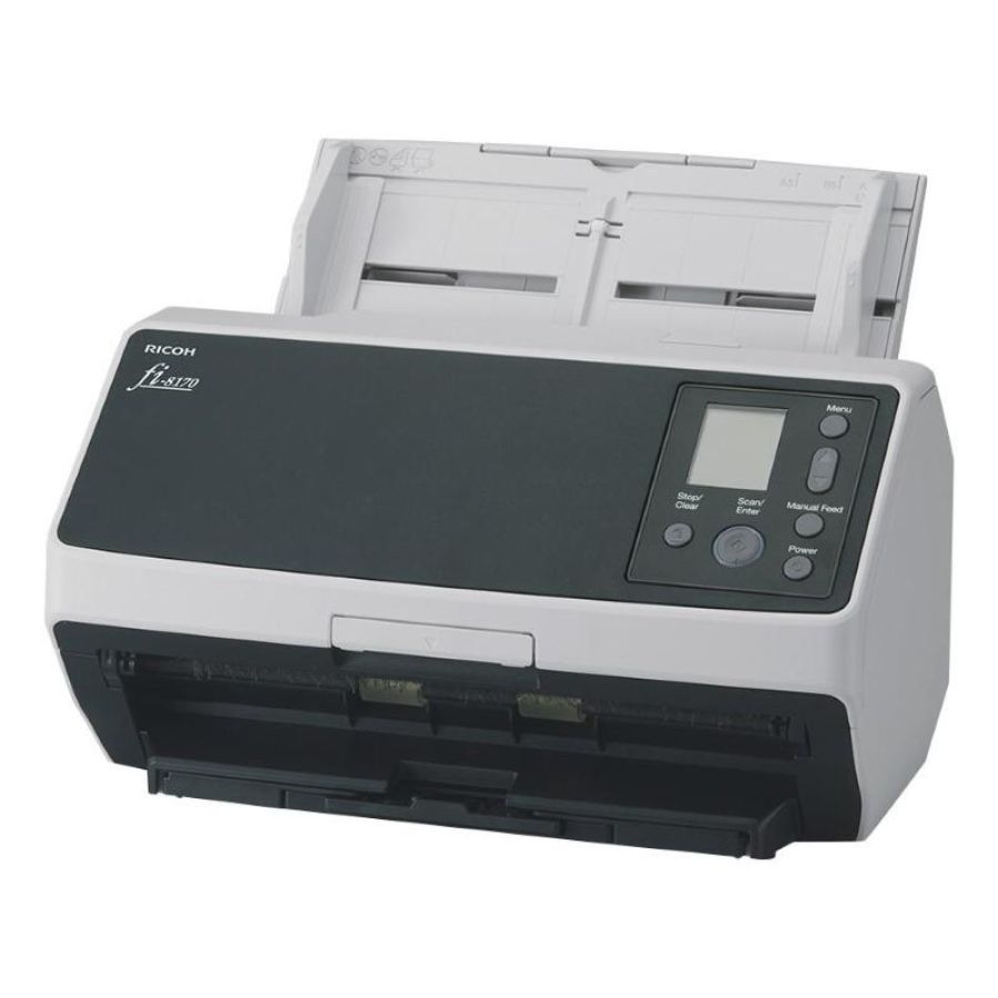 Ricoh fi-8170 adf + scanner ad alimentazione manuale 600 x 600 dpi a4 nero, grigio
