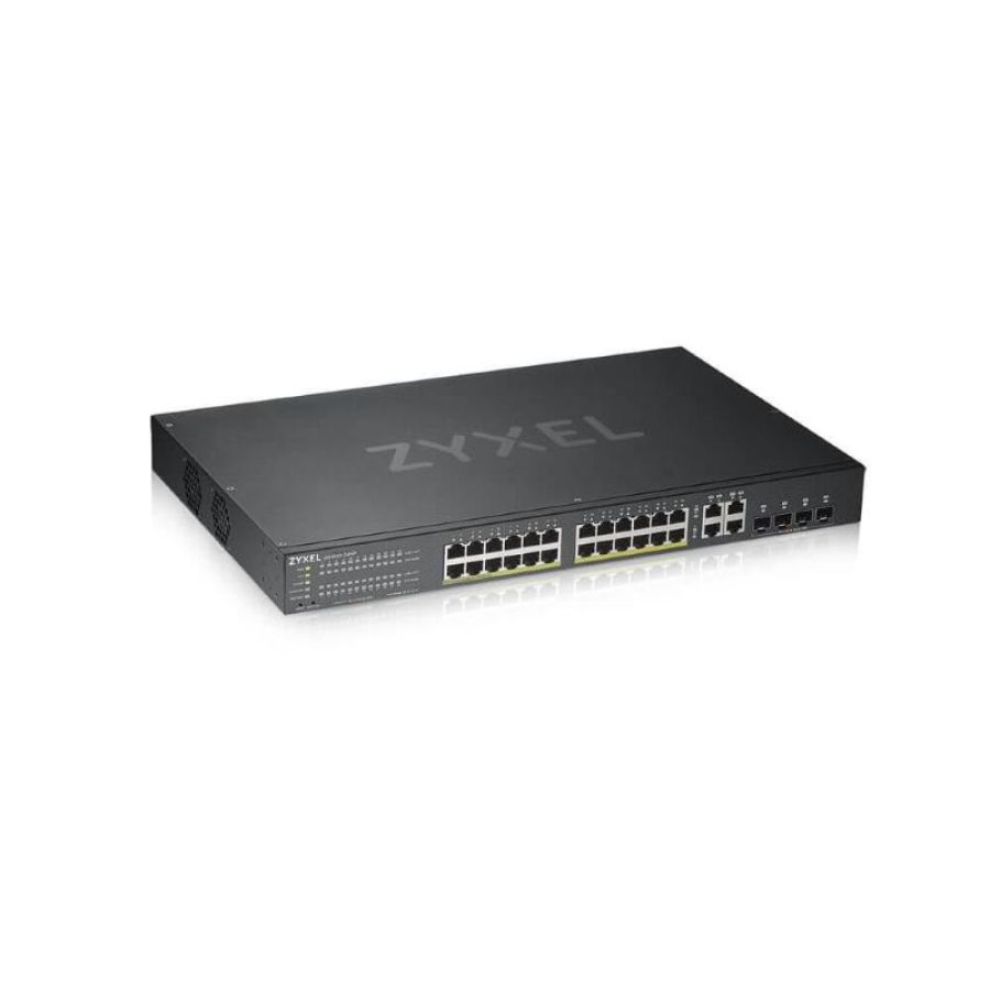 Zyxel gs1920-24hpv2 gestito gigabit ethernet (10/100/1000) supporto power over ethernet (poe) nero