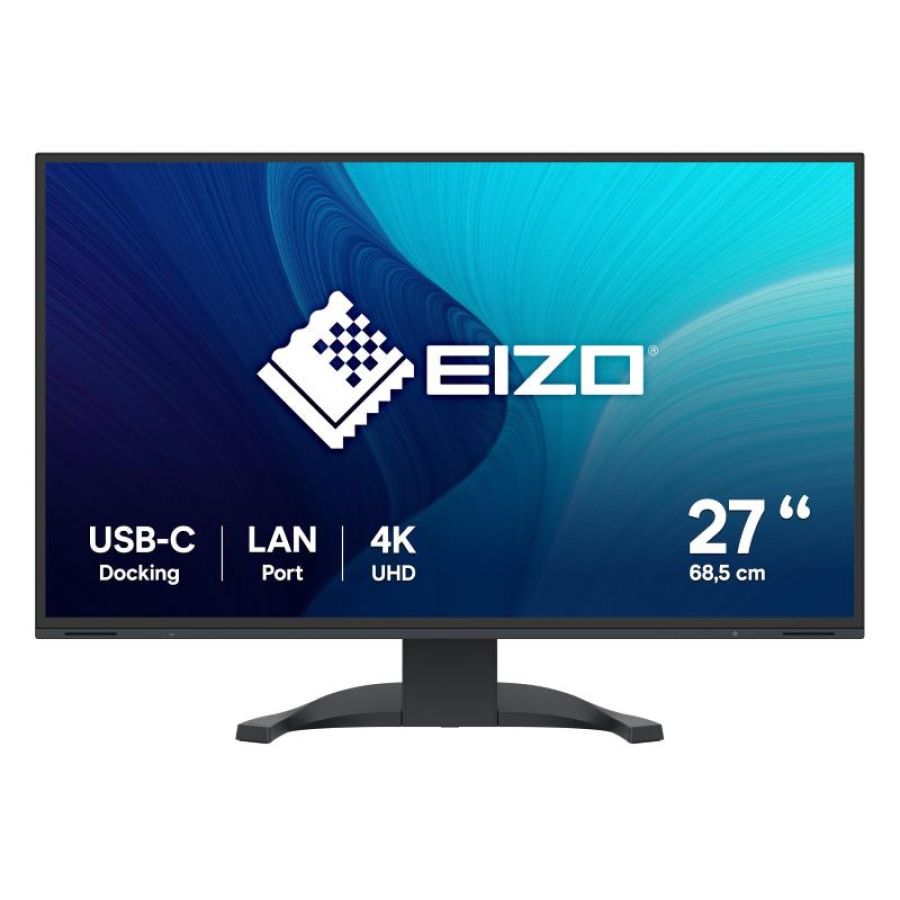 Eizo flexscan ev2740x-bk led display 68,6 cm (27\) 3840 x 2160 pixel 4k ultra hd lcd nero