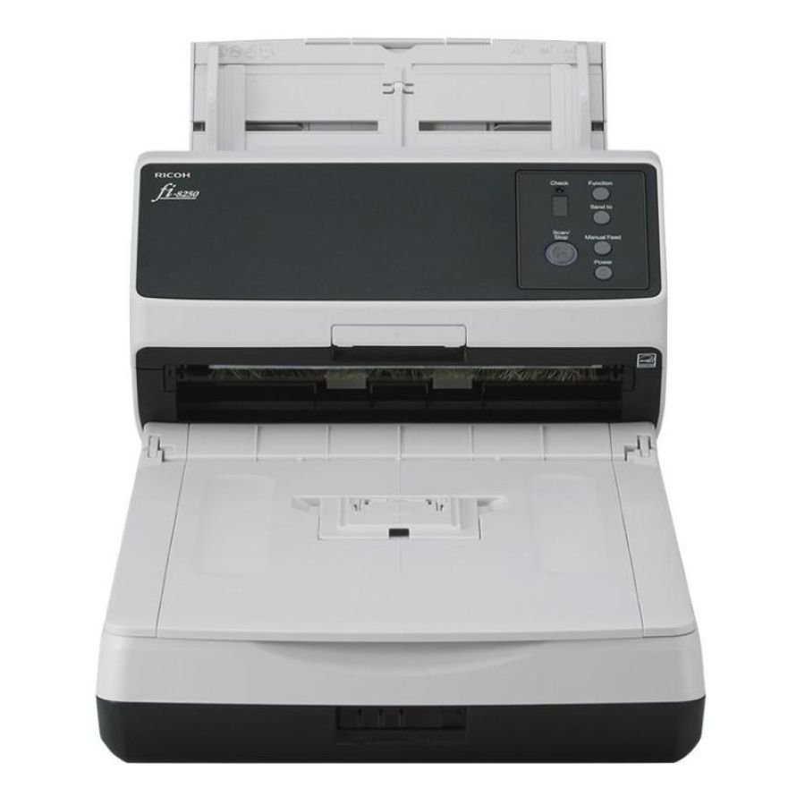 Ricoh fi-8250 adf + scanner ad alimentazione manuale 600 x 600 dpi a4 nero, grigio