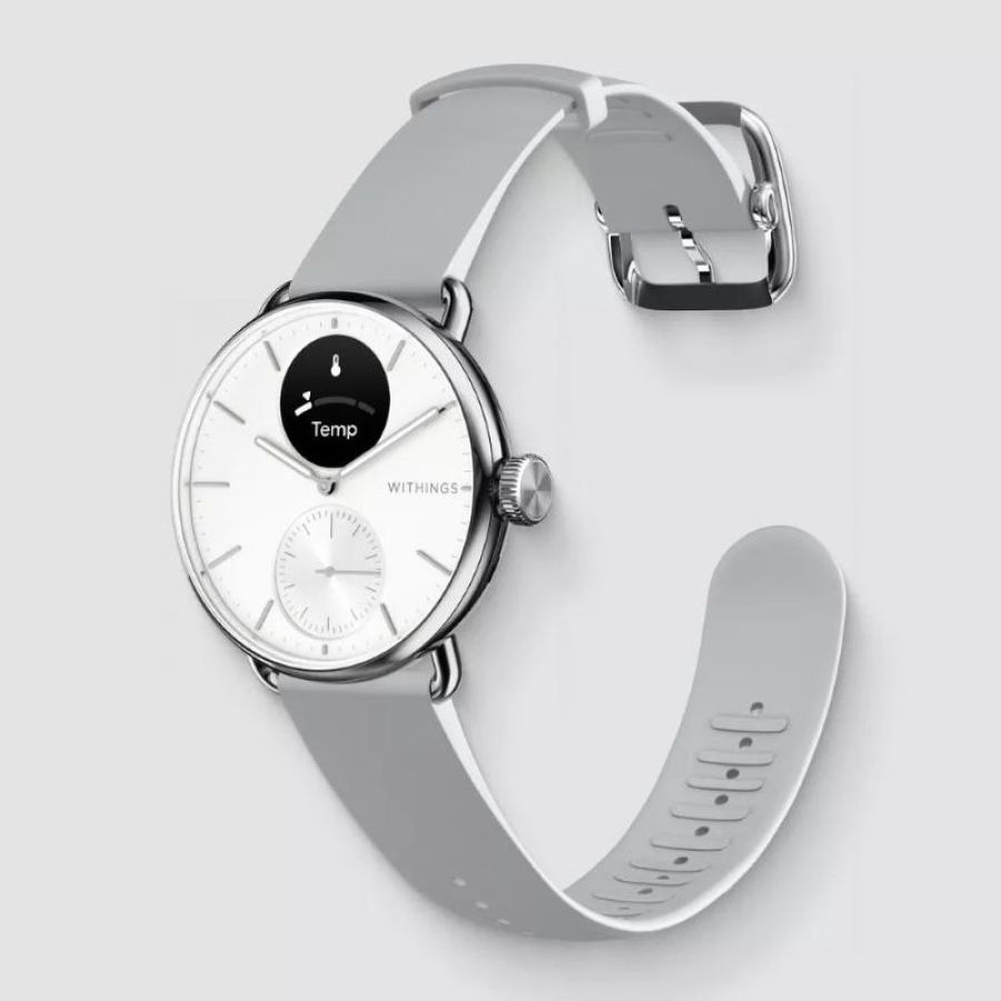 Withings scanwatch 2 1,6 cm (0.63\) oled 38 mm ibrido acciaio inossidabile