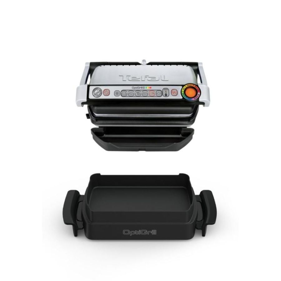 Tefal optigrill + gc714d griglia di contatto