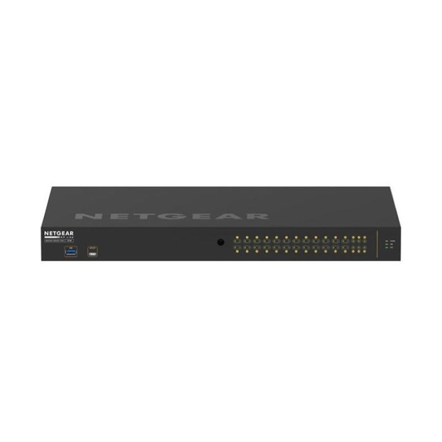 Netgear gsm4230p-100eus switch di rete gestito l2/l3 gigabit ethernet (10/100/1000) supporto power over ethernet (poe) 1u nero