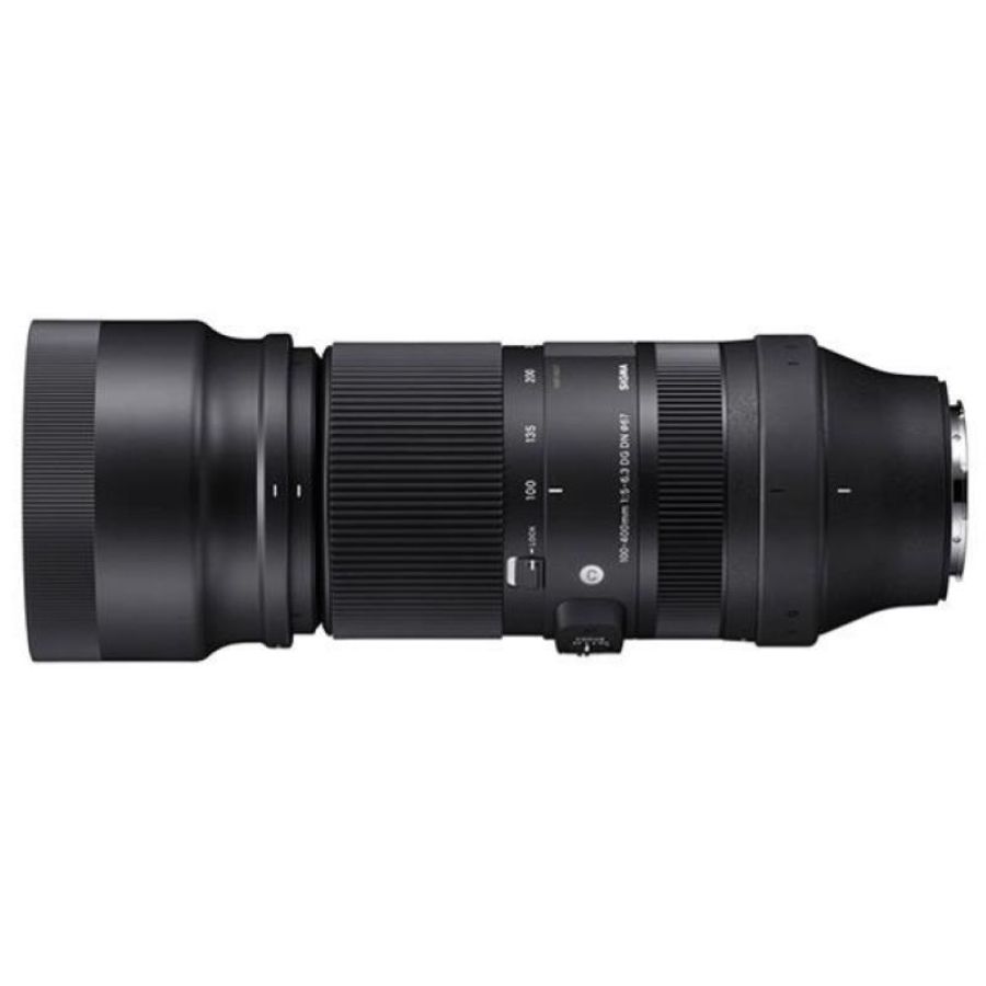 Sigma 100-400mm f5-6.3 dg dn os milc ultrateleobiettivo zoom nero