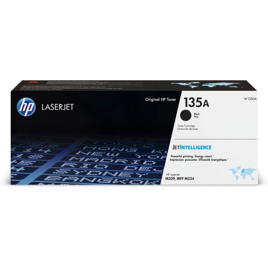Hp laserjet cartuccia toner nero originale 135a