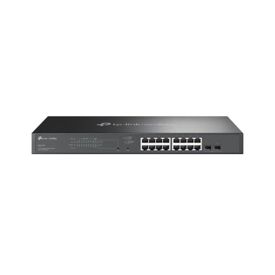 Tp-link omada sg2218p switch di rete gestito l2/l2+ gigabit ethernet (10/100/1000) supporto power over ethernet (poe) 1u nero