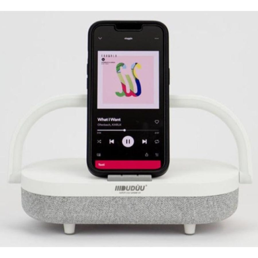 Speaker bluetooth 10w lampada bianc duduu mood bianco x pc/smartphone