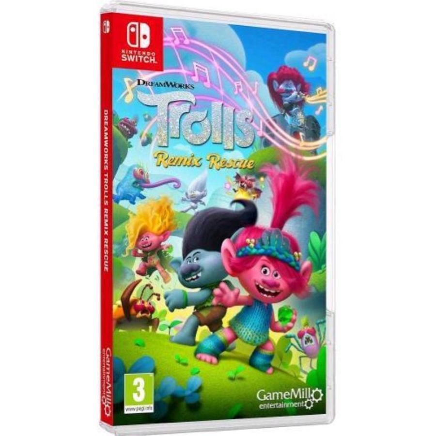 Gamemill nintendo switch trolls remix rescue