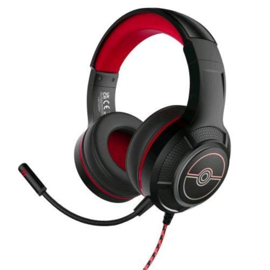 Otl pokemon pokeball pro g4 gaming headphones cuffie con microfono