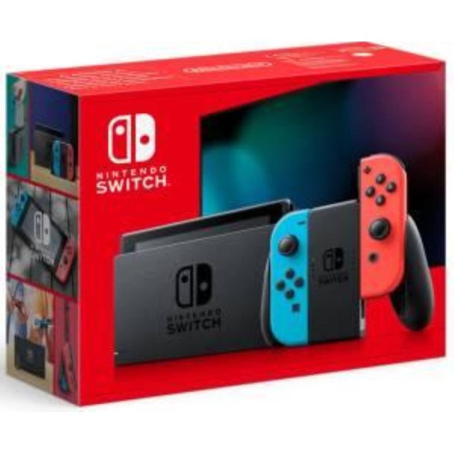Switch console 1.1 neon blue/neon red new