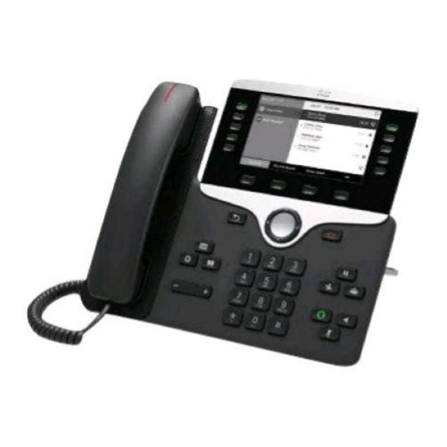 Cisco ip phone 8811 telefono voip 5 linee sip,rtcp,rtp,srtp,sdp