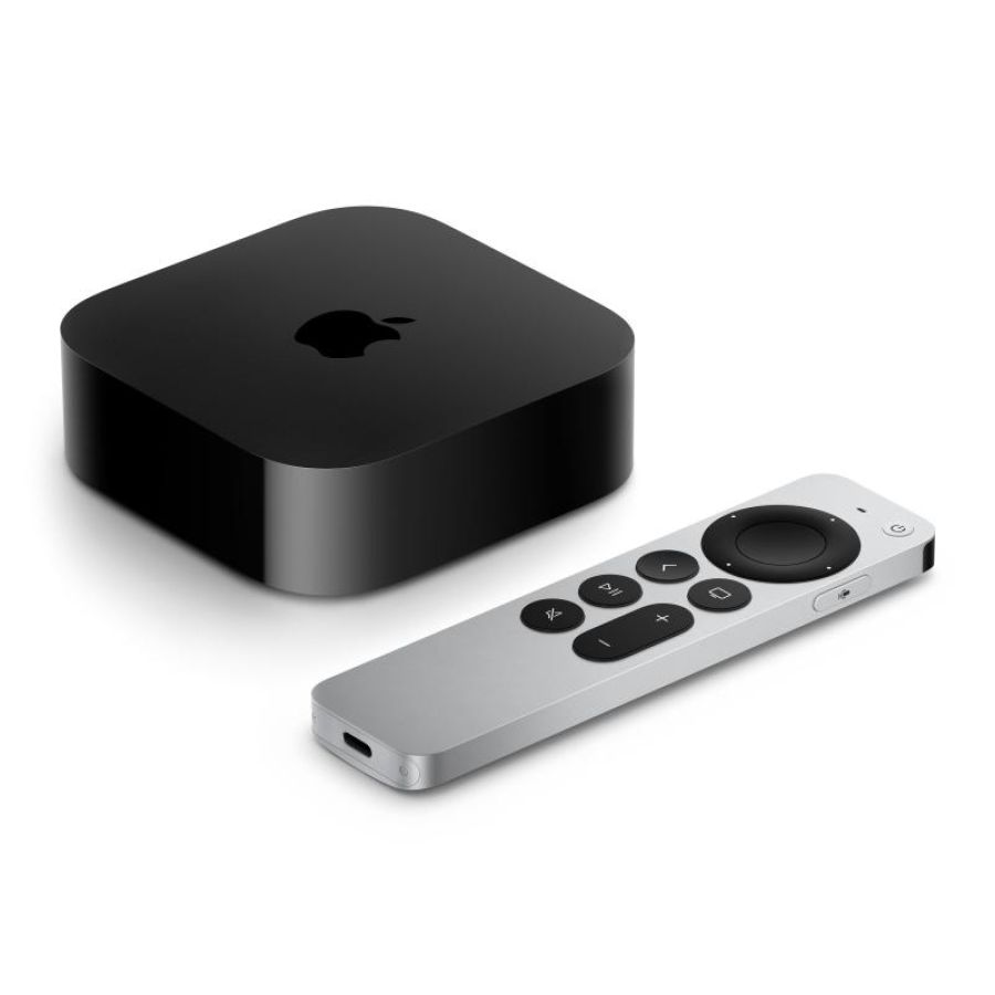 Apple tv 4k nero, argento 4k ultra hd 64 gb wi-fi