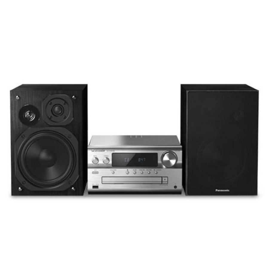 Panasonic sc-pmx94eg-s set audio da casa microsistema audio per la casa 120 w nero, argento