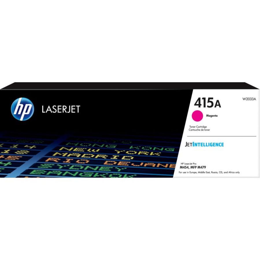 Hp cartuccia toner magenta originale laserjet 415a