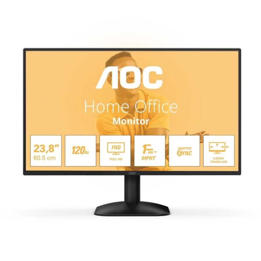 Aoc 24b31h monitor pc 60,5 cm (23.8\) 1920 x 1080 pixel full hd nero