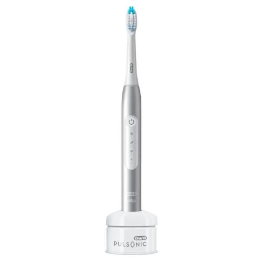 Oral-b pulsonic slim luxe 4000 adulto spazzolino elettrico sonico platino