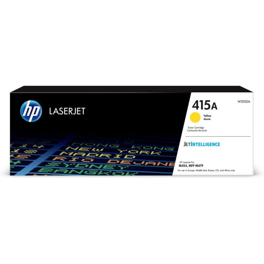 Hp cartuccia toner giallo originale laserjet 415a