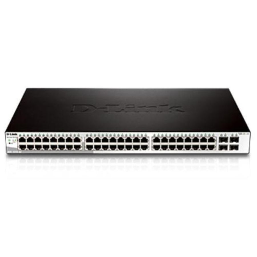 D-link dgs-1210-52 switch gestito l2 48 porte gigabit 4 porte sfp